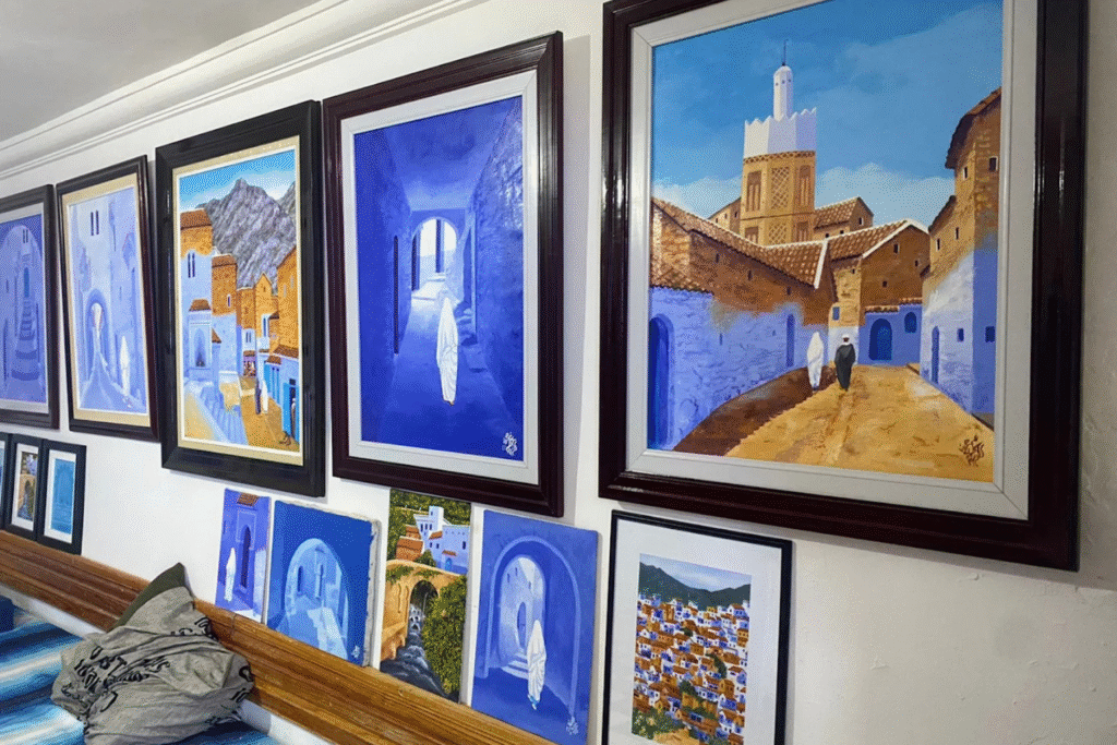 Galeries d’art local à Chaouen